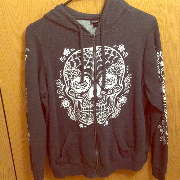torrid sugar skull hoodie
